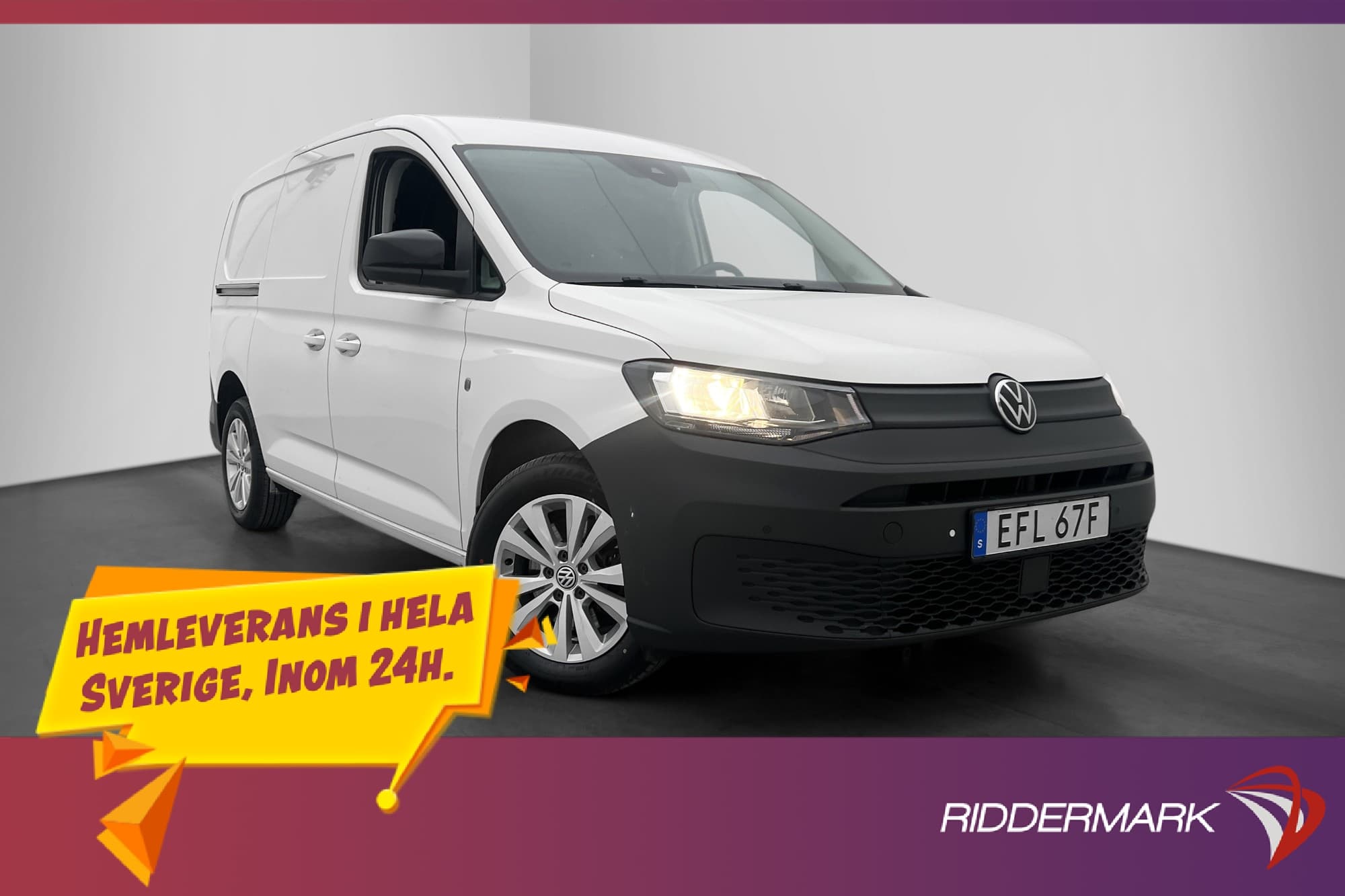 Volkswagen Caddy Maxi Cargo 2.0TDI Värmare PDC CARPLAY Moms