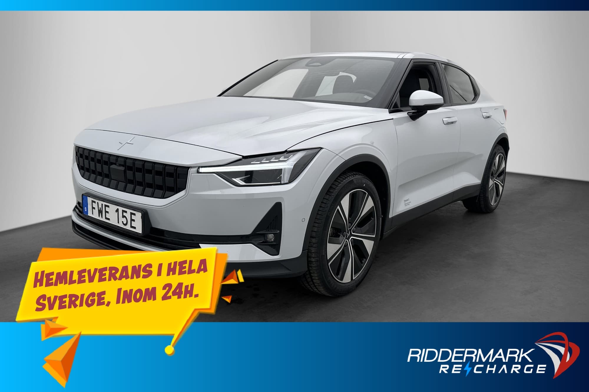 Polestar 2 Long Range Dual Motor Plus Pilot Värmare Pano H/K