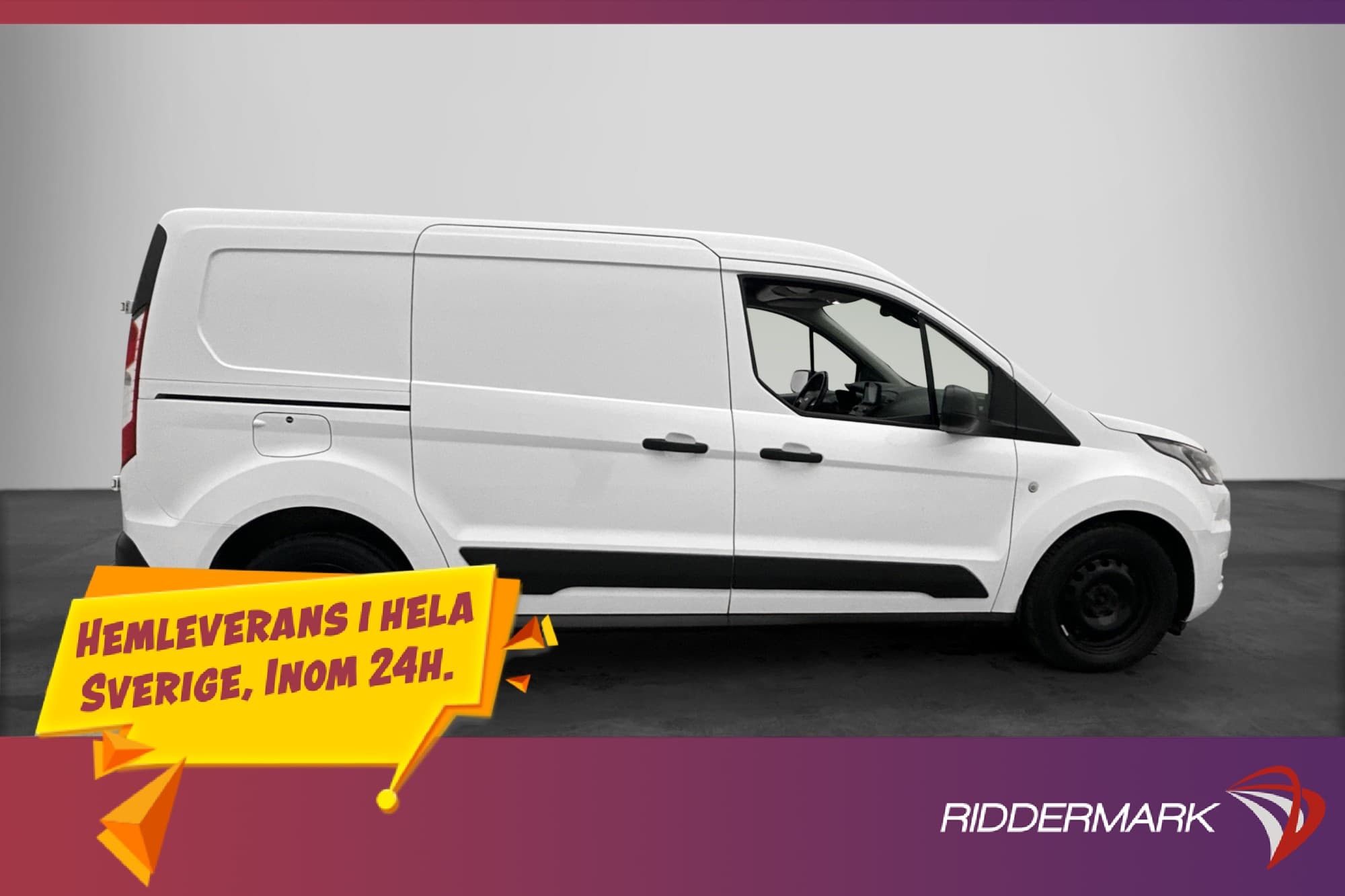 Ford Transit Connect LWB Värmare Drag CARPLAY B-Kamera Moms