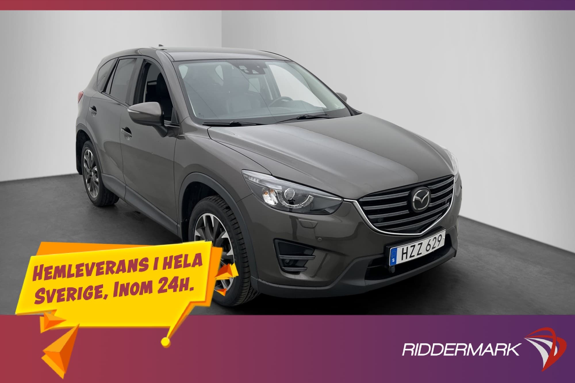 Mazda CX-5 2.5 AWD BOSE Skinn Kamera Adaptiv-Fart En-Brukare