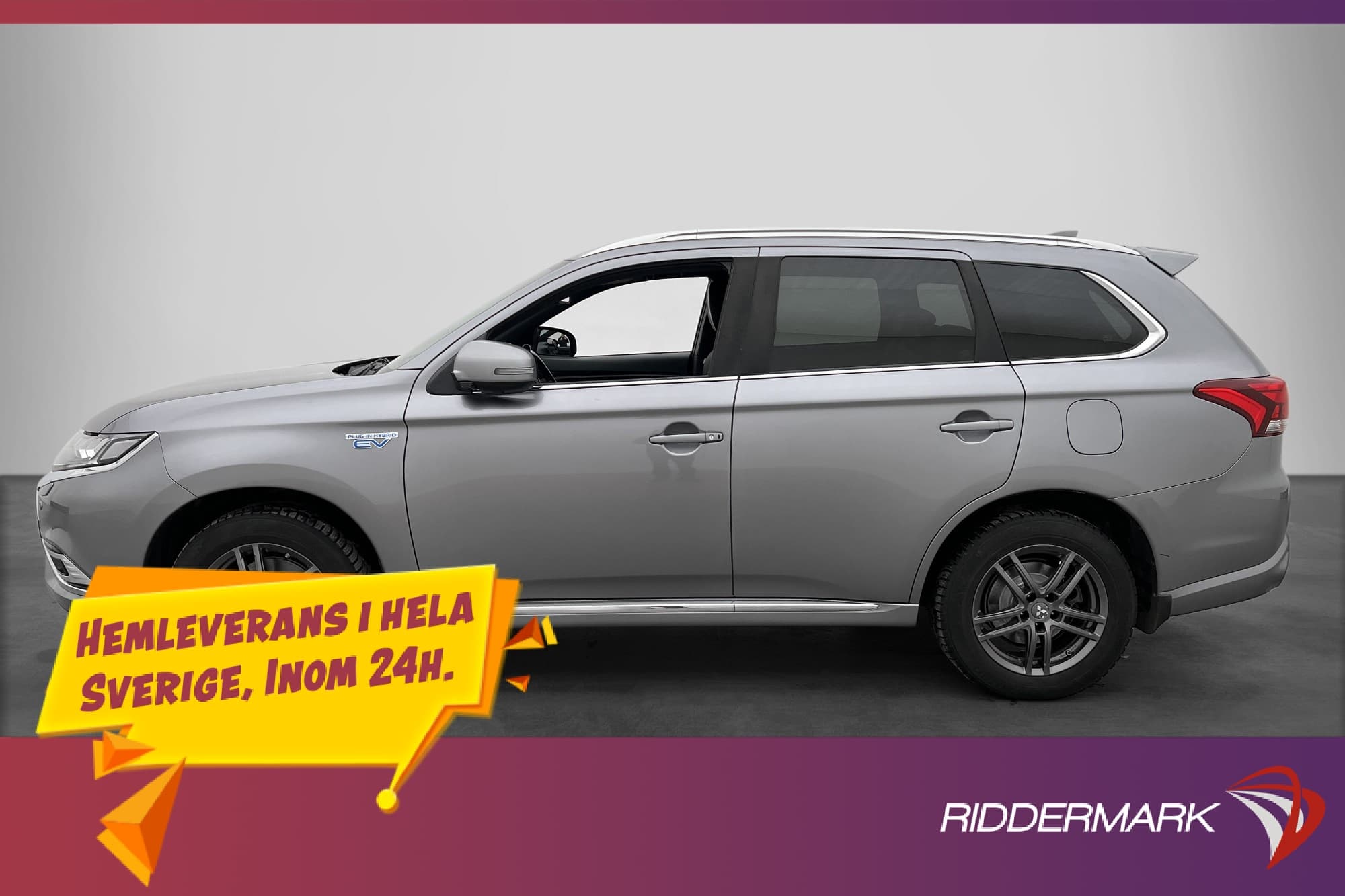 Mitsubishi Outlander PHEV 224hk AWD Business 360° Skinn Drag