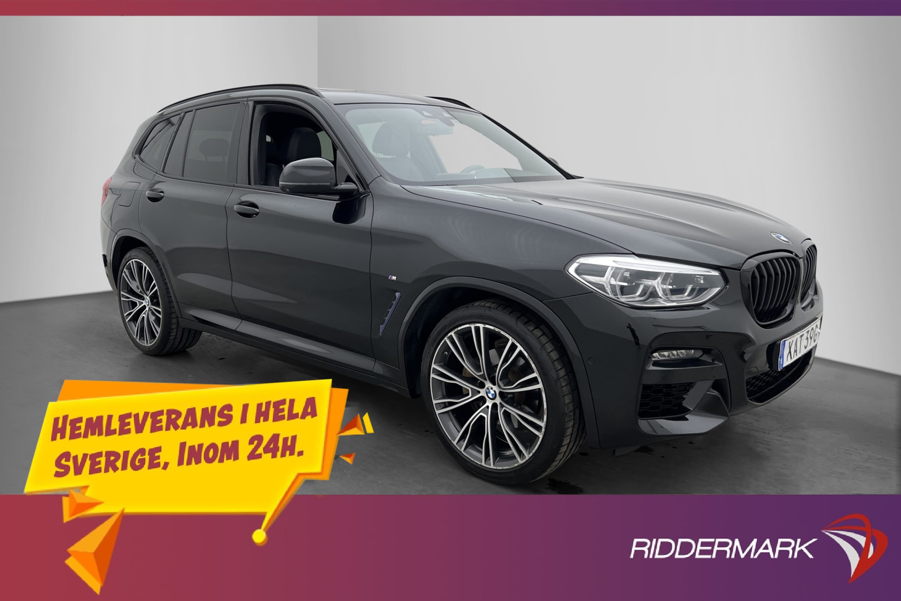 BMW X3 xDrive20d M Sport Panorama HiFi 360° Navi Skinn Drag