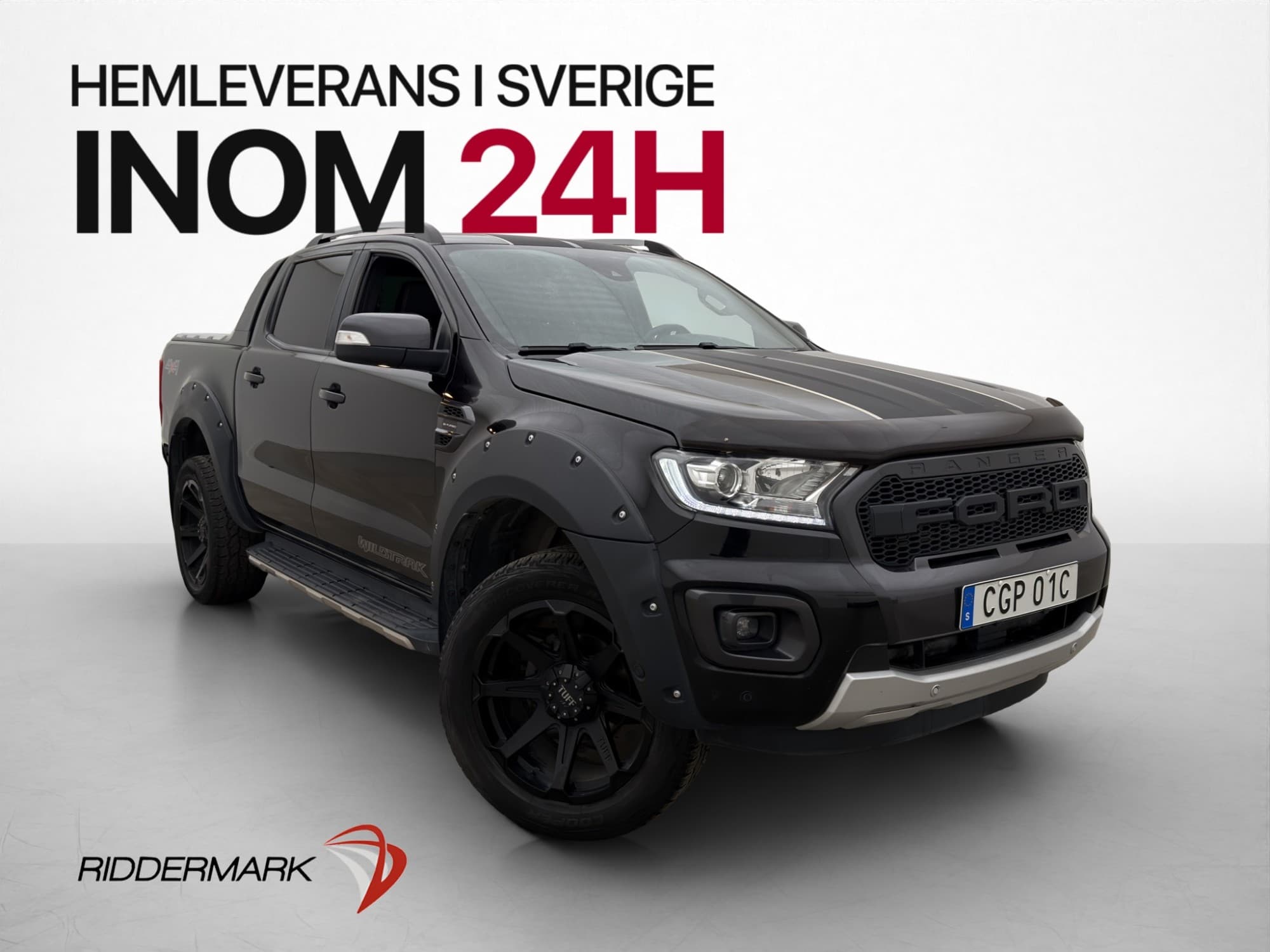 Ford ranger Wildtrak 213hk 4x4 Ny-Kamrem Värm Drag Diff Moms