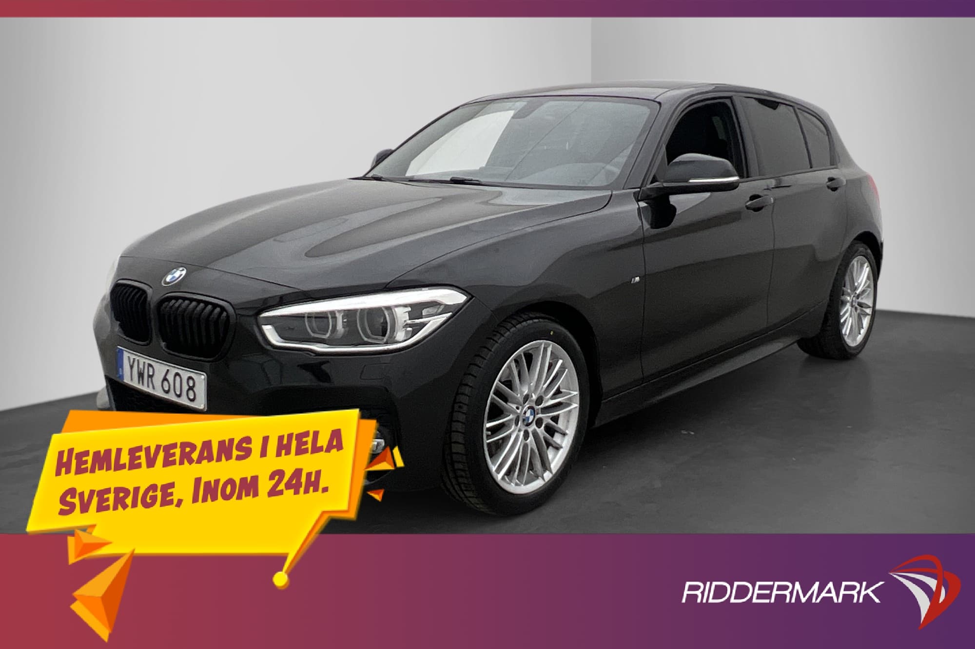 BMW 120 i 184hk M Sport P-Sensorer Skinnklädsel Keyless