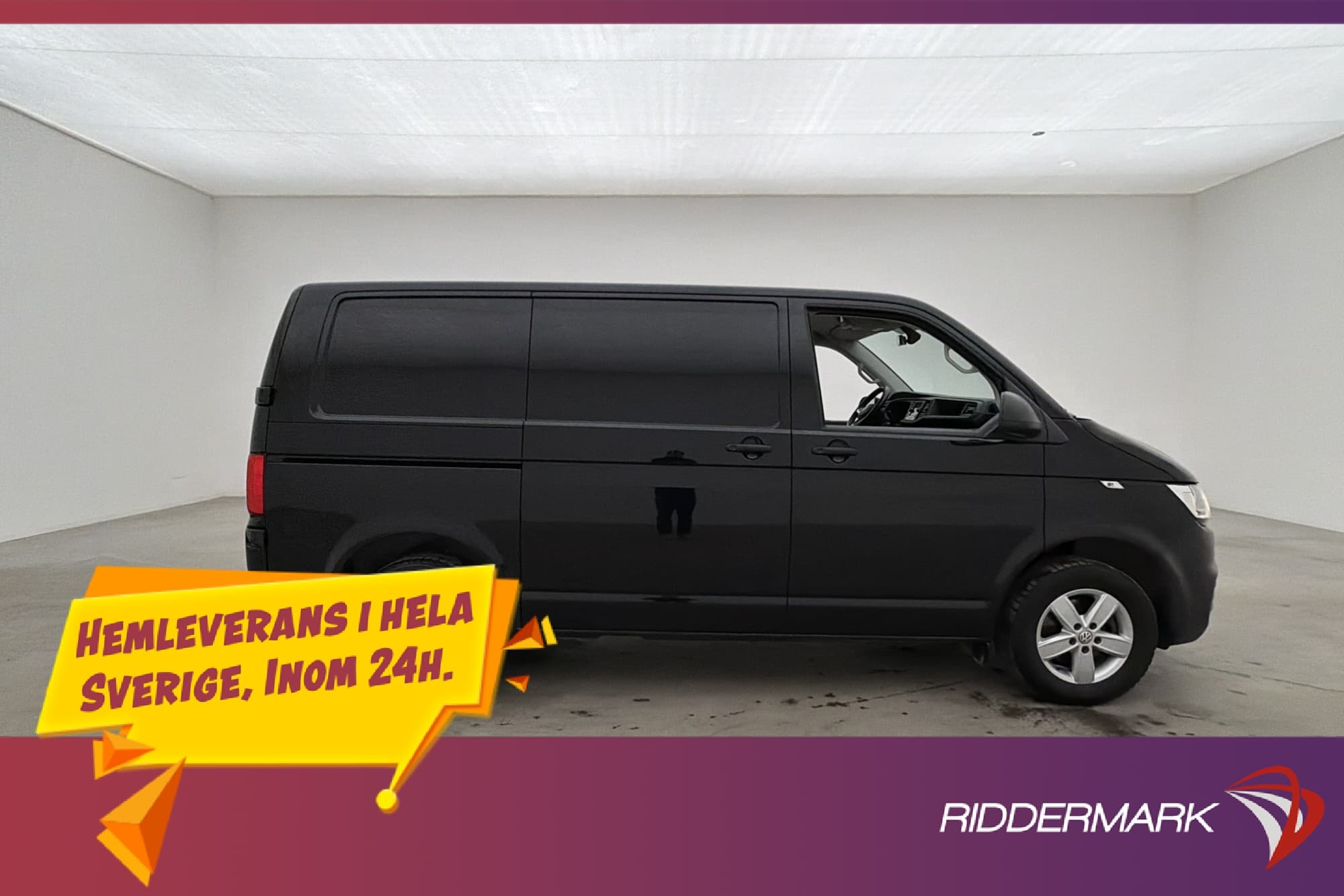 Volkswagen Transporter 150hk Värm Drag Kamera CARPLAY Moms