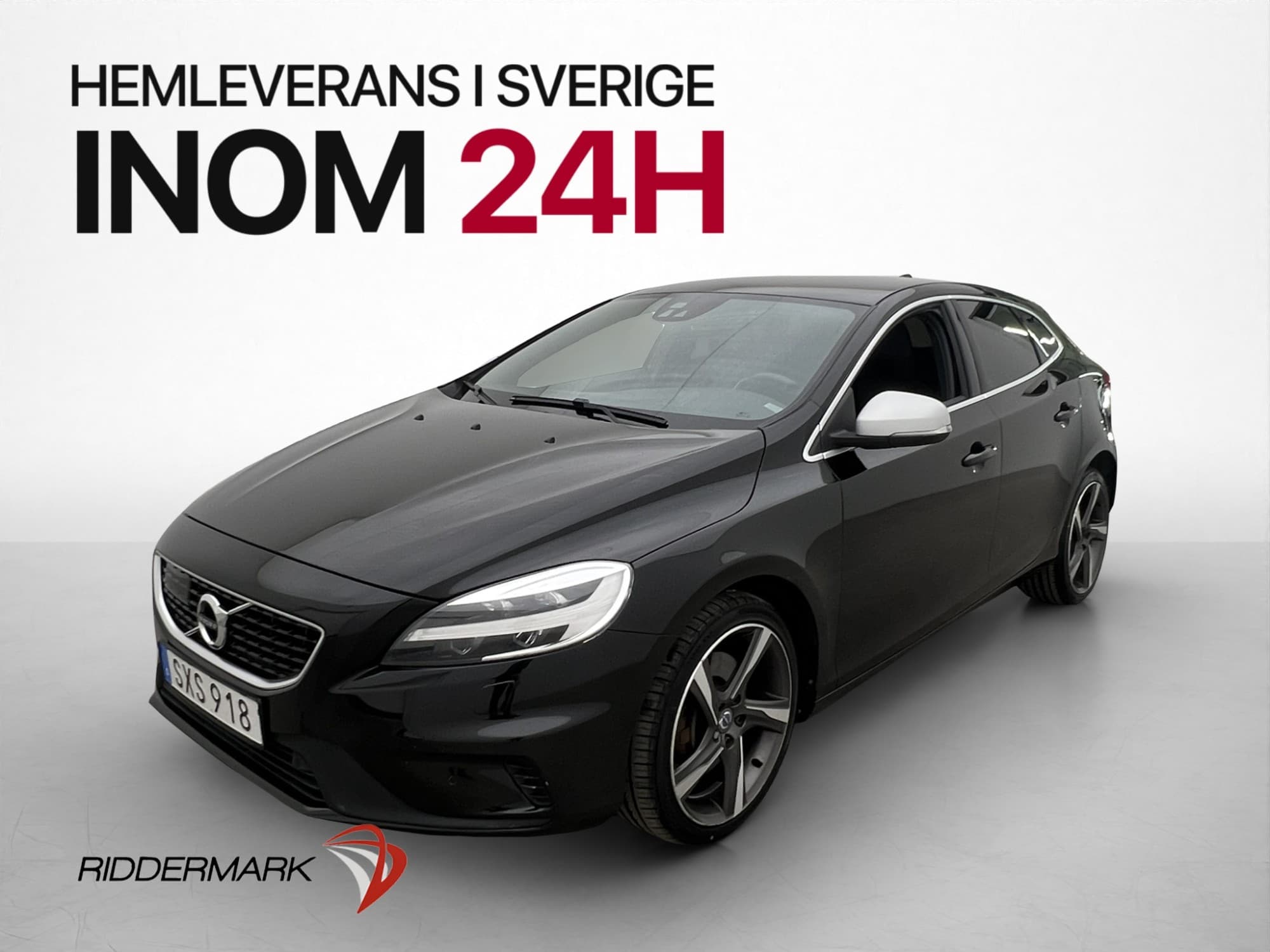 Volvo V40 D3 R-Design VOC Värmare Kamera BLIS Elstol Drag
