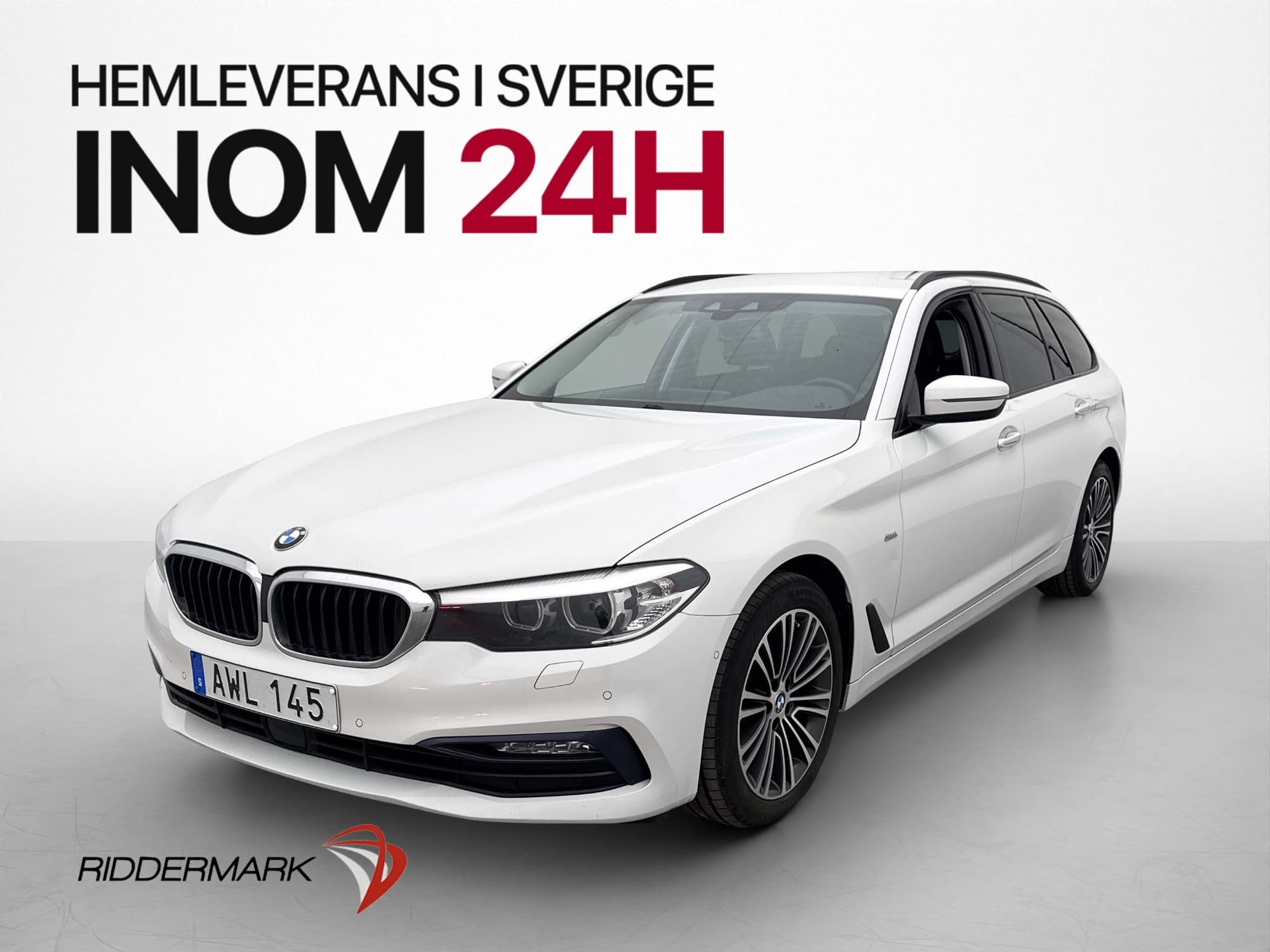 BMW 520d xDrive D-värmare HiFi Kamera Drag Rattvärme 190hk