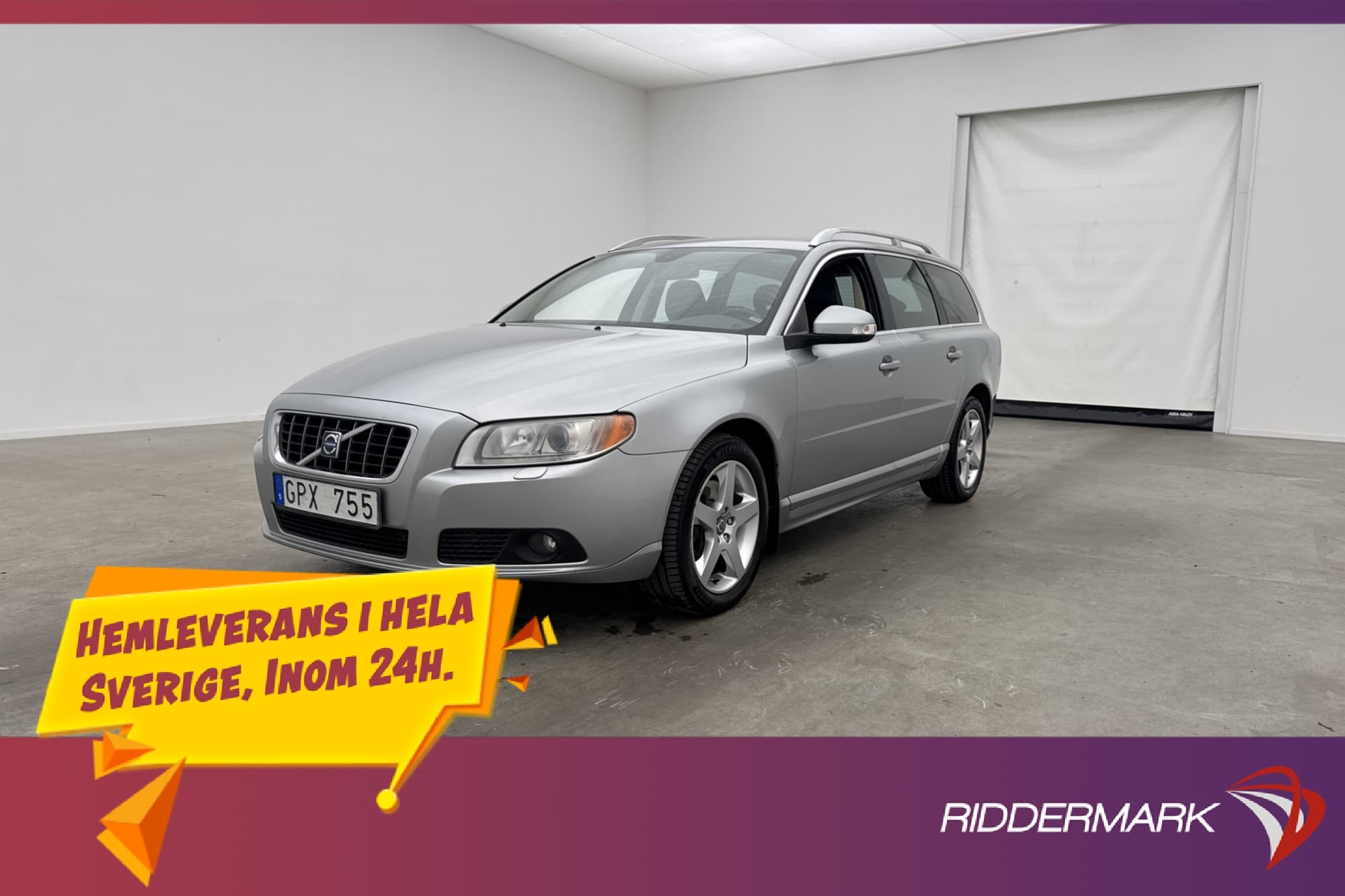 Volvo V70 D5 Geartronic 185hk Summum Läder Drag 3-Brukare