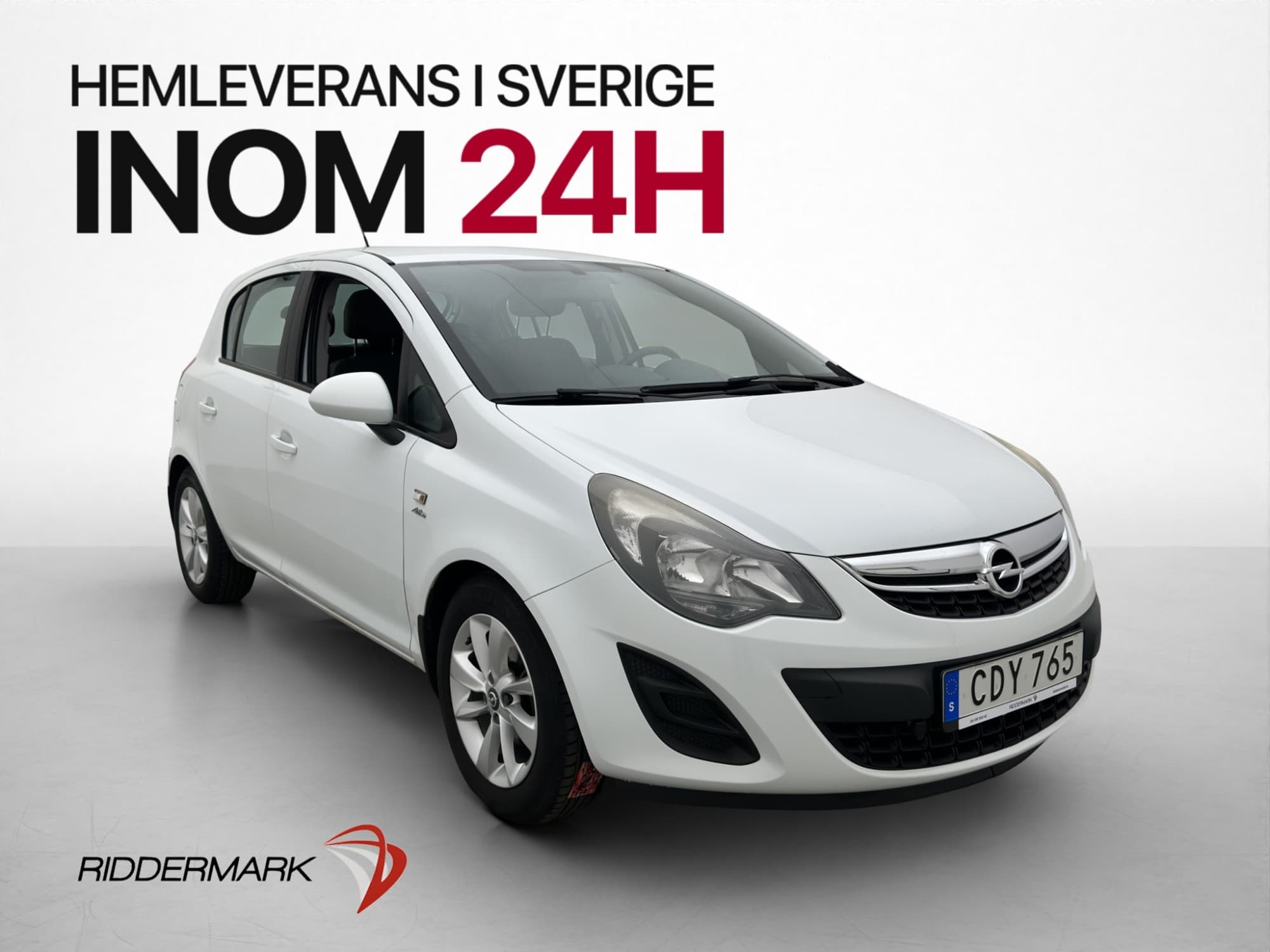 Opel Corsa 1.4 100hk Enjoy Pluspaket Värmare Drag Sensorer