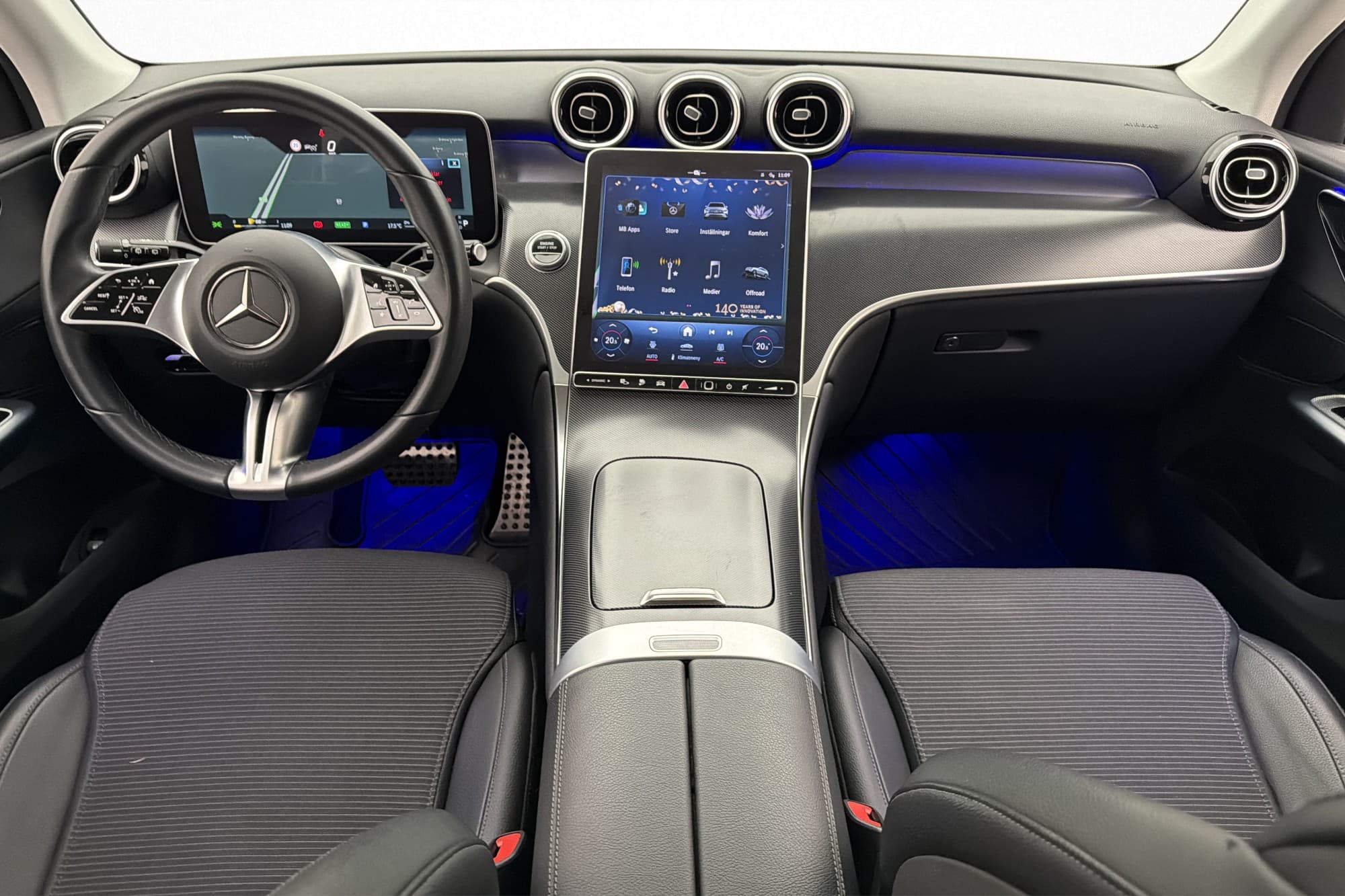 Mercedes-Benz GLC 300 e 4MATIC 313hk Värmare Dragkrok Kamera