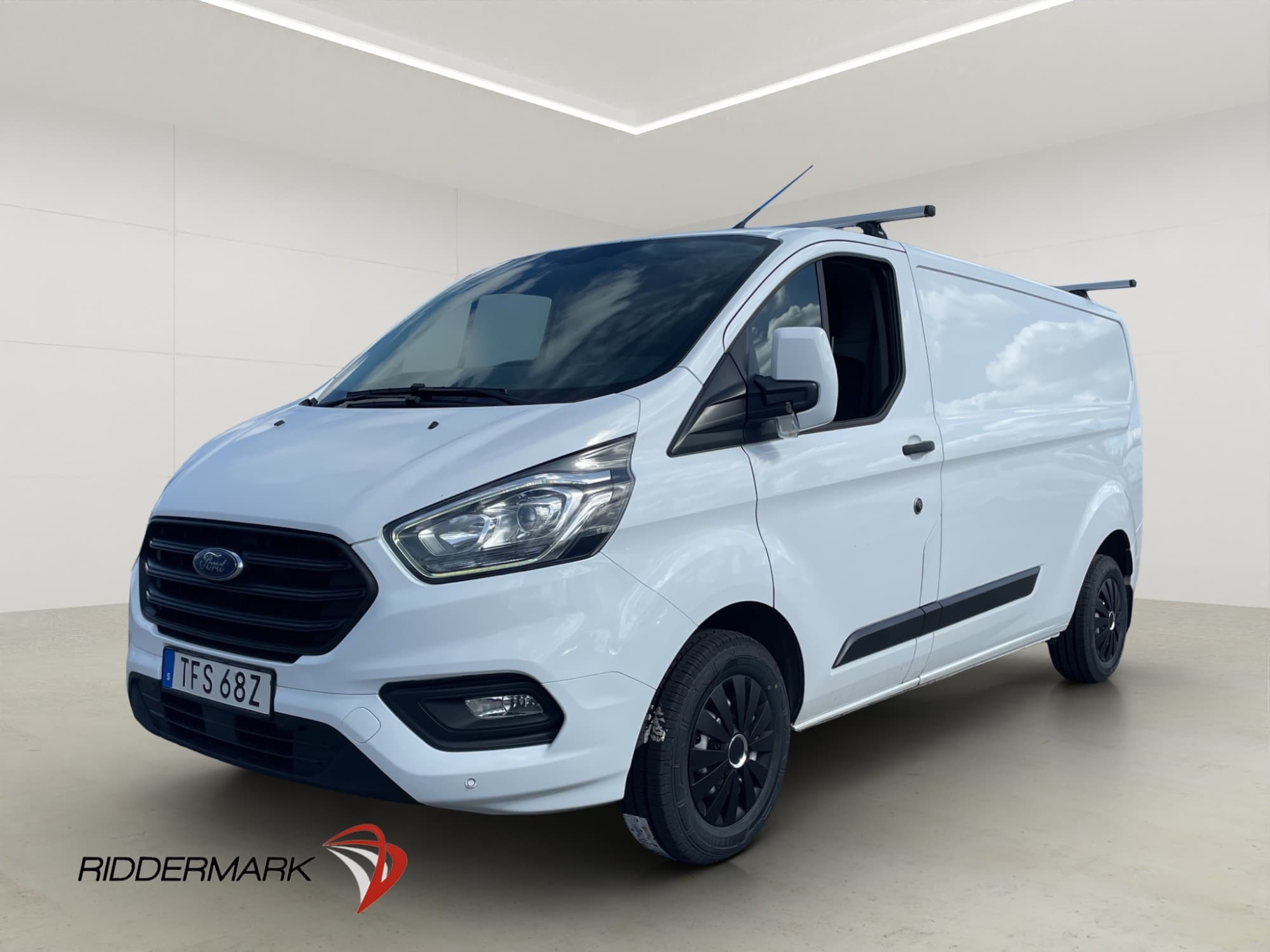 Ford Transit Custom L2 170hk Värmare Dragkrok 3-Sit PDC Moms