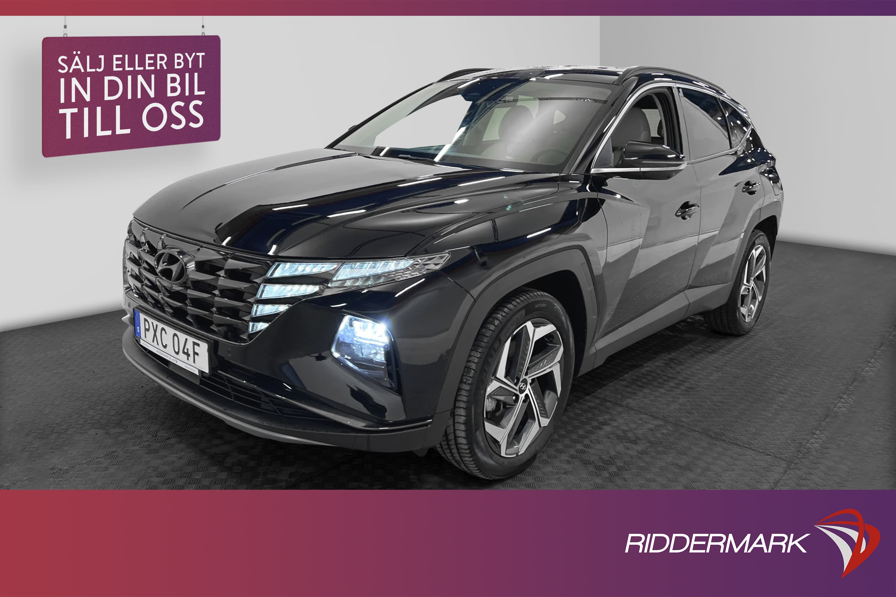 Begagnad Hyundai Tucson Hybrid AWD 2022 PXC04F Riddermark Bil begagnad-hyundai-tucson-hybrid-awd-2022-pxc04f-riddermark-bil