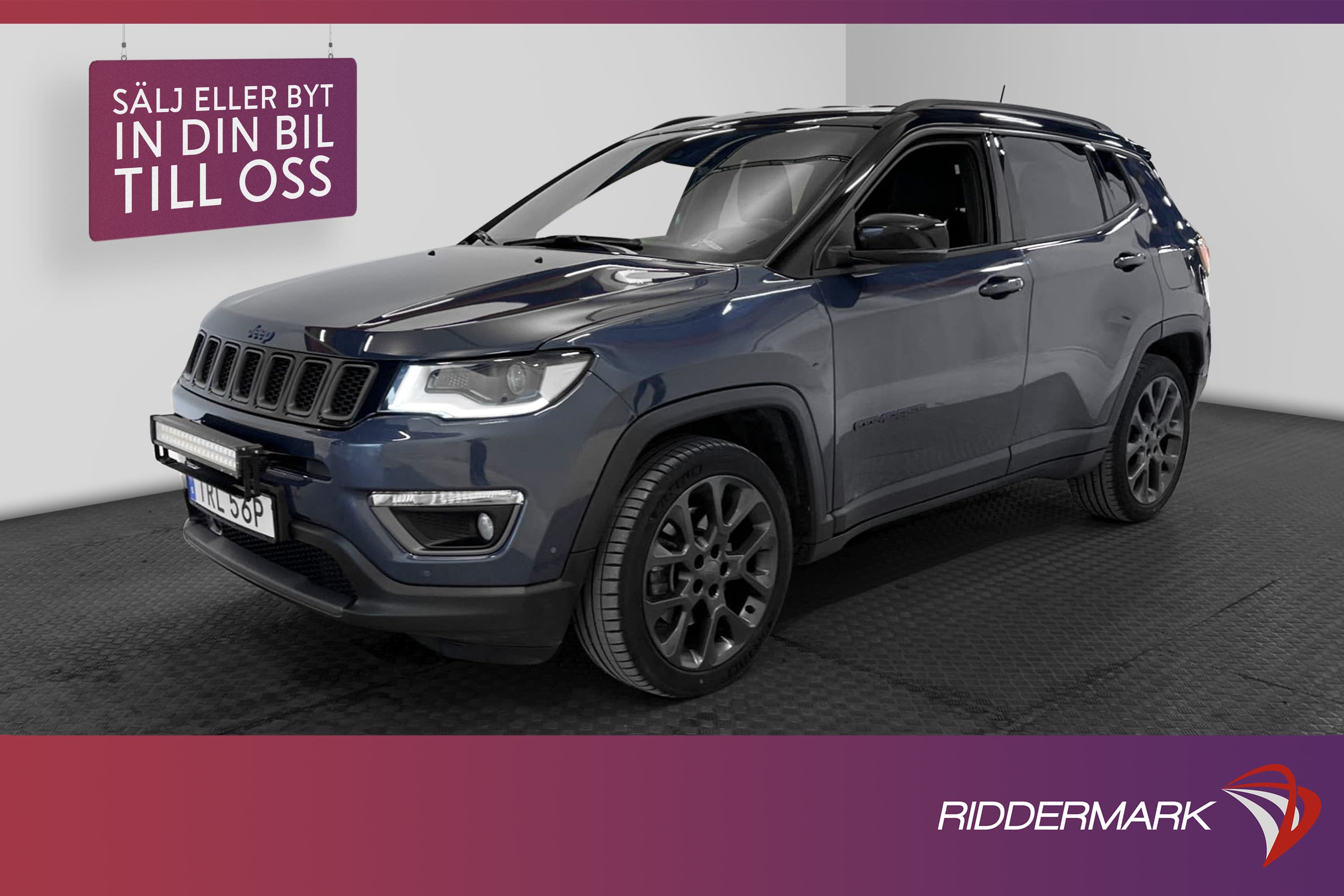 Begagnad Jeep Compass 4xe 240hk 2020 TRL56P Riddermark Bil begagnad-jeep-compass-4xe-240hk-2020-trl56p-riddermark-bil